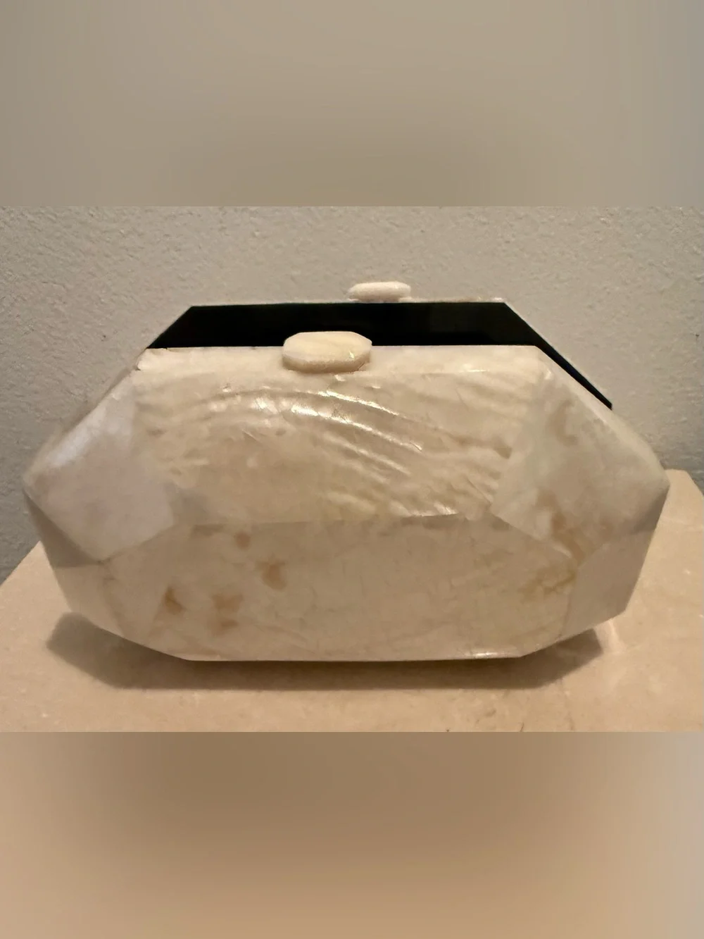 Vintage Mother of Pearl clutch. Like new.
